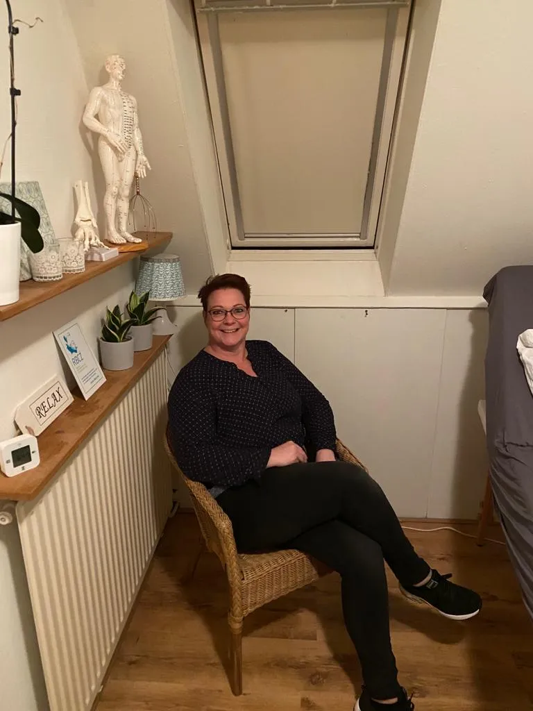Georgette Noordberger in de coachpraktijk in Groningen